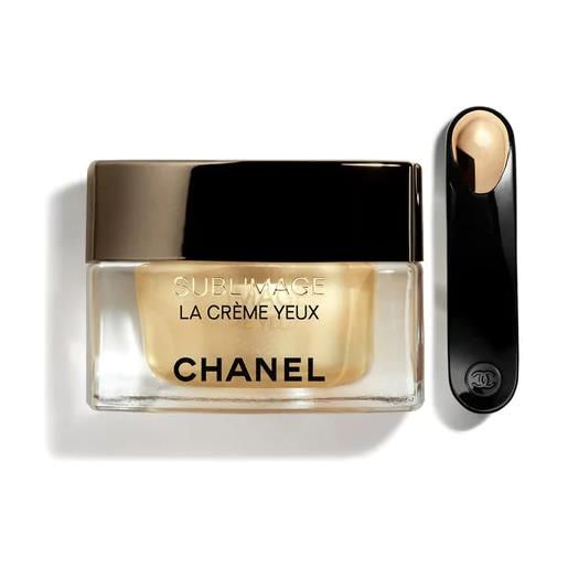 Chanel sublimage la crème yeux contorno occhi antirughe 15g ricaricabile -