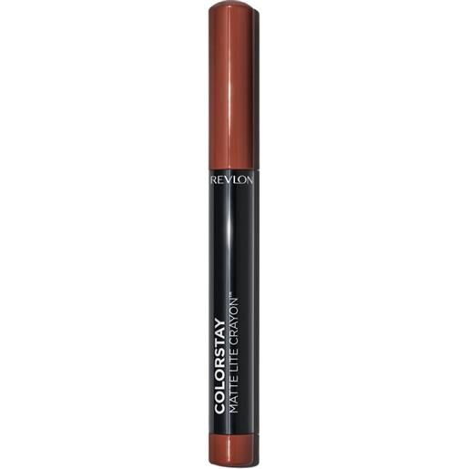 Revlon color. Stay matte lite crayon™ matita labbra 1,4g 003 - soufflé all day - 003 - soufflé all day