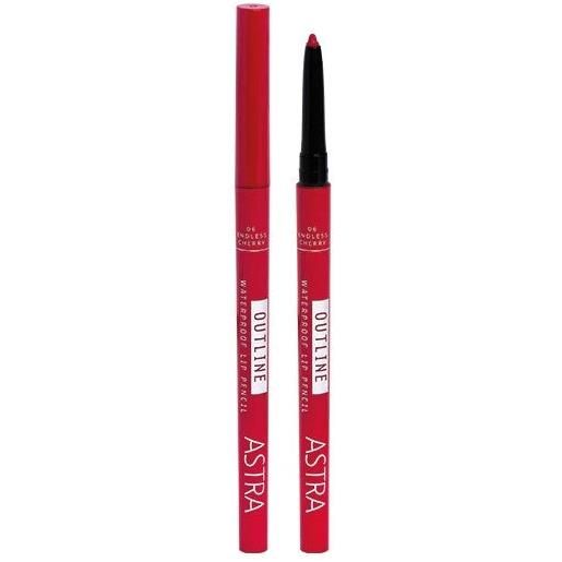Astra outline waterproof lip pencil matita labbra 06 endless cherry - 06 endless cherry