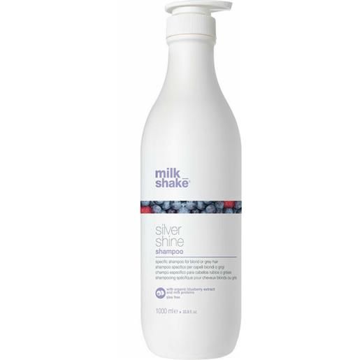milk_shake silver shine shampoo 1000ml - shampoo antigiallo capelli biondi e grigi