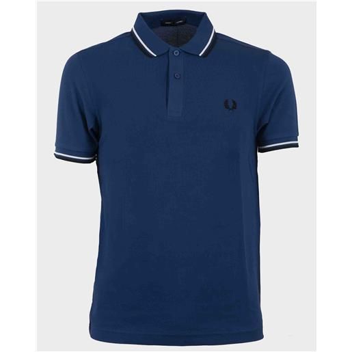 Fred Perry polo Fred Perry m3600 ss23 s / blu