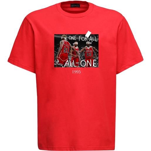 Throwback t-shirt jordan Throwback all for one rossa rosso / s