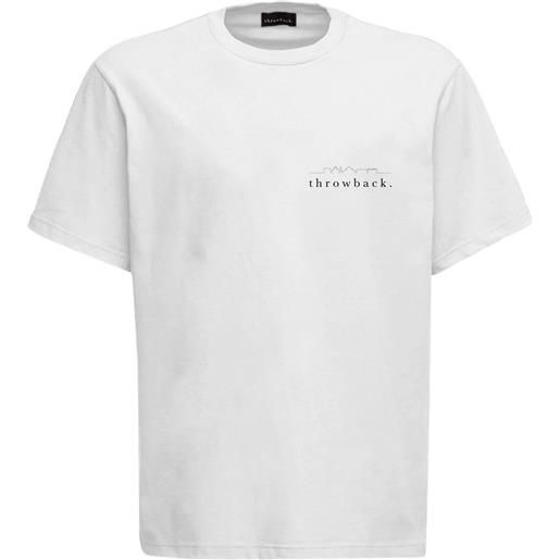 Throwback t-shirt Throwback logo bianco / s