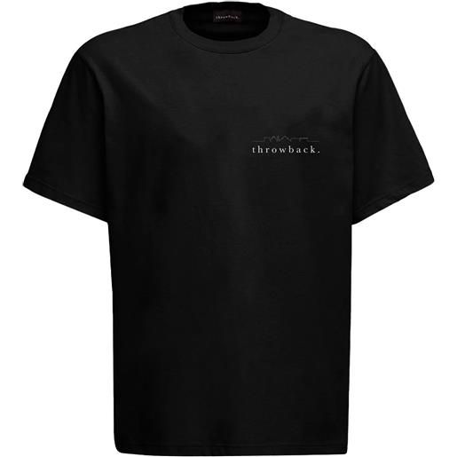 Throwback t-shirt logo nero / s