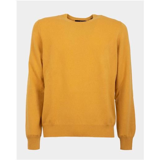 Gran Sasso maglione girocollo Gran Sasso in cashmere giallo / 48