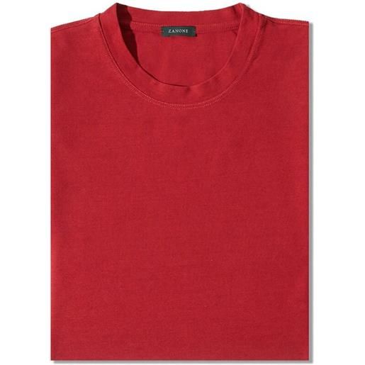 Zanone t-shirt mezza manica Zanone in ice. Cotton rosso / 46