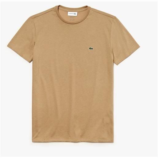 Lacoste t-shirt Lacoste pima cotton beige / xs