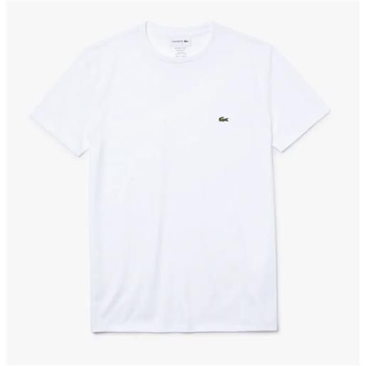 Lacoste t-shirt Lacoste pima cotton bianco / xs