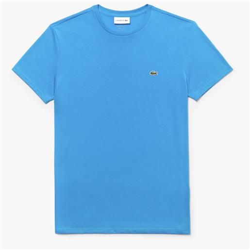 Lacoste t-shirt Lacoste pima cotton azzurro / xs