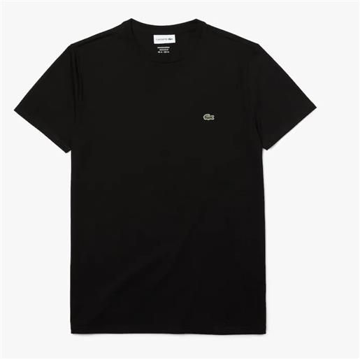 Lacoste t-shirt Lacoste pima cotton nero / xs