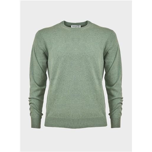 PARRAMATTA maglione in cashmere parramatta verde / s