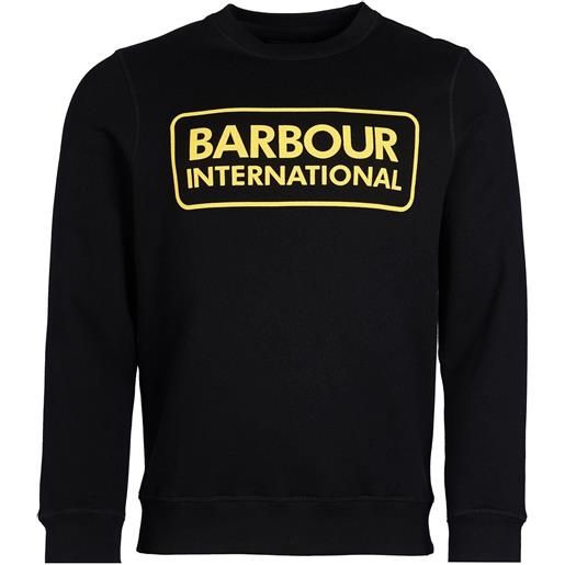 Barbour felpa Barbour girocollo international nero / s
