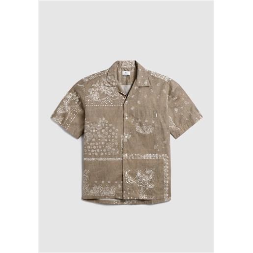 Woolrich camicia paisley Woolrich verde / s