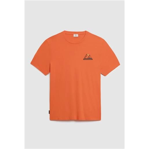 Woolrich t-shirt Woolrich arancione / s
