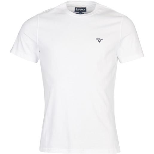 Barbour t-shirt Barbour modello sports bianco / s