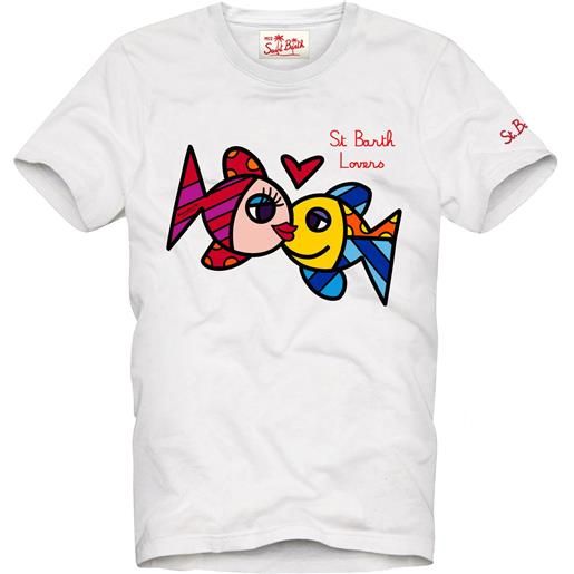 MC2 Saint Barth t-shirt MC2 Saint Barth britto special edition bianco / m