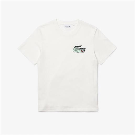 Lacoste t-shirt Lacoste heritage bianco / xs