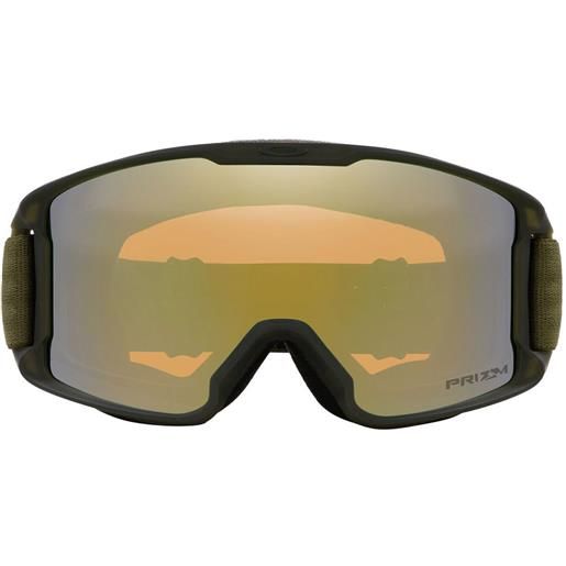Oakley line miner s prizm ski goggles oro prizm sage gold iridium/cat3