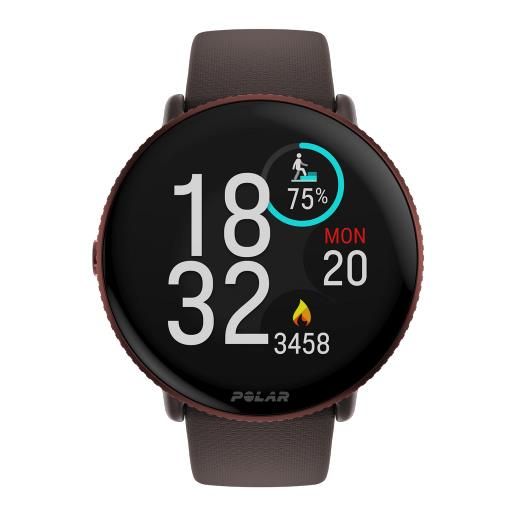Polar smartwatch Polar ignite 3 3,25 cm (1.28) amoled 43 mm digitale 416 x pixel touch screen marrone gps (satellitare) [900110028]