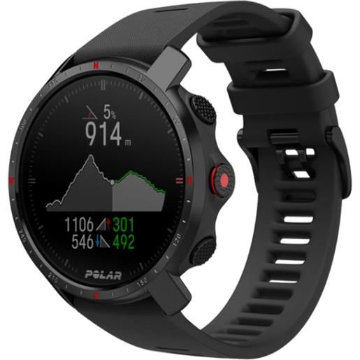 Polar smartwatch Polar grit x pro titan 3,05 cm (1.2) mip 47 mm digitale 240 x pixel touch screen nero gps (satellitare) [90085777]