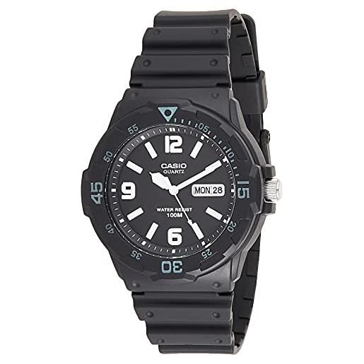 Casio casual mrw-200h-1b2vdf - orologio da polso analogico, nero