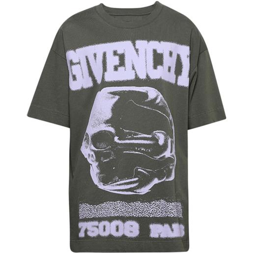 Givenchy t-shirt con stampa grafica - verde