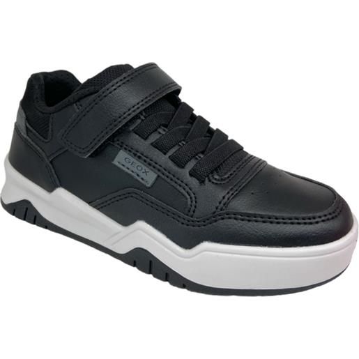 Sneakers perth modello basso per bambino colore nero-grigio - geox