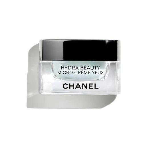 Chanel hydra beauty micro crème yeux contorno occhi idratante 15g -