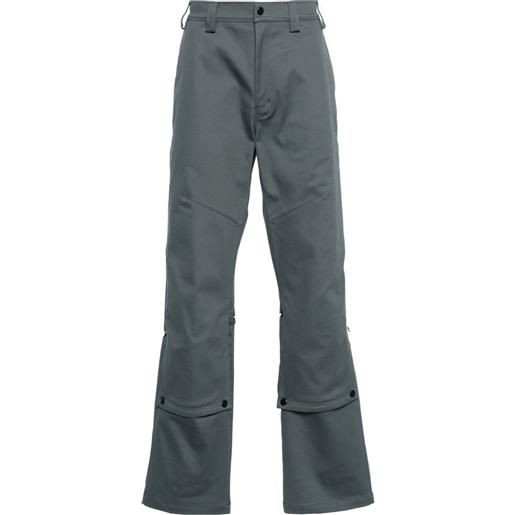 Kiko Kostadinov pantaloni tonino dritti - grigio