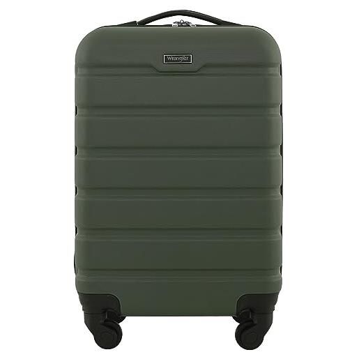 Wrangler hardside carry-on spinner bagaglio, olive, carry-on 20 pollici, hardside carry-on spinner bagaglio, oliva, carry-on 20-inch, hardside carry-on spinner bagaglio