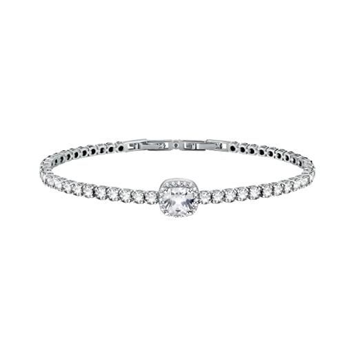 Morellato tesori bracciale donna in argento 925, zirconi - saiw113