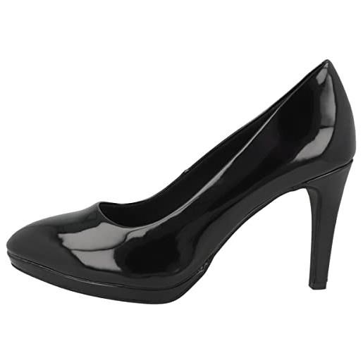s.Oliver 5-5-22401-29, scarpe décolleté donna, black patent 5 22401 29 018, 40 eu