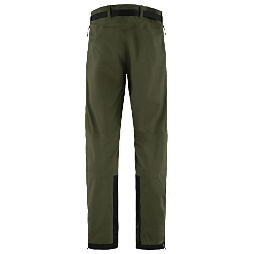 Fjallraven 82415-662 keb eco-shell trousers m/keb eco-shell trousers m pantaloni sportivi uomo deep forest taglia l