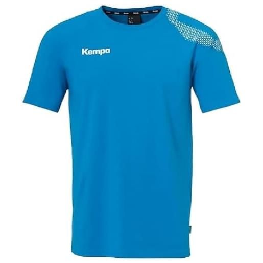 Kempa maglietta sportiva da uomo e ragazzo, per pallamano, kempblue. , xl
