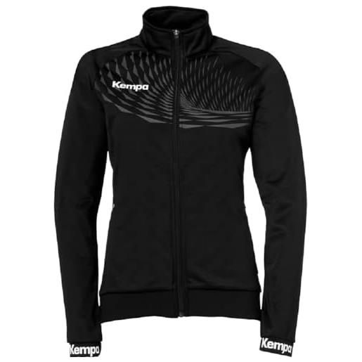Kempa giacca da donna wave 26, in poliestere, da donna, ragazza, sportiva, da calcio, da allenamento