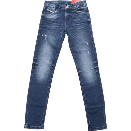 Diesel jeans blu 2017 slandy-j