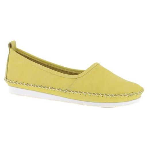 Andrea Conti 0027422, pantofole donna, giallo, 35 eu
