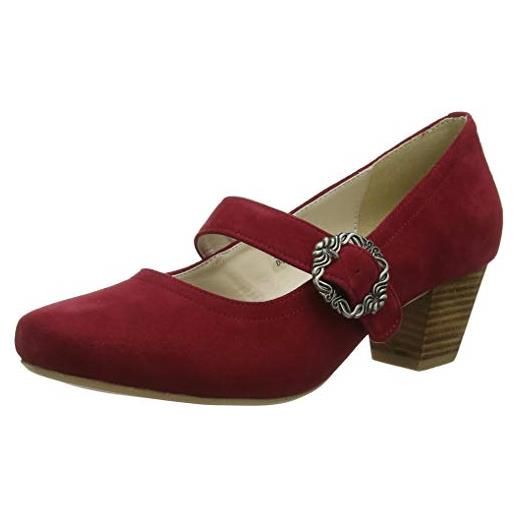 Hirschkogel 3005710, scarpe décolleté donna, rosso lampone 456, 41 eu