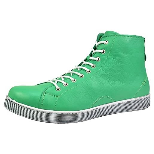 Andrea Conti 0341500 scarpe stringate donna, numero: 40 eu, colore: verde