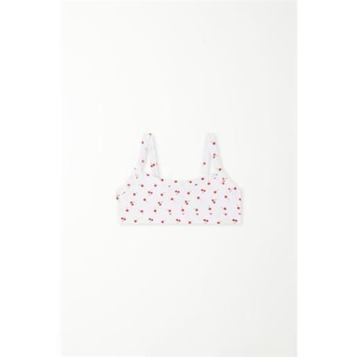 Tezenis brassiere bimba basic in cotone stampato bambina stampa