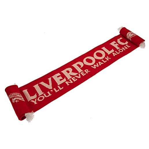 Liverpool F.C. liverpool fc ynwa sciarpa, rosso/bianco. , taglia unica