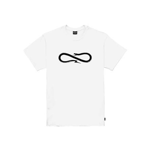 PROPAGANDA t-shirt logo classic bianco - x-large
