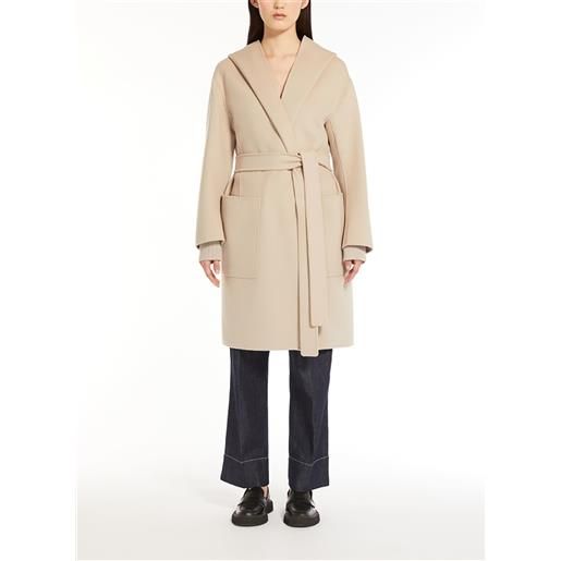 S MAXMARA cappotto corto hoodie priscilla donna