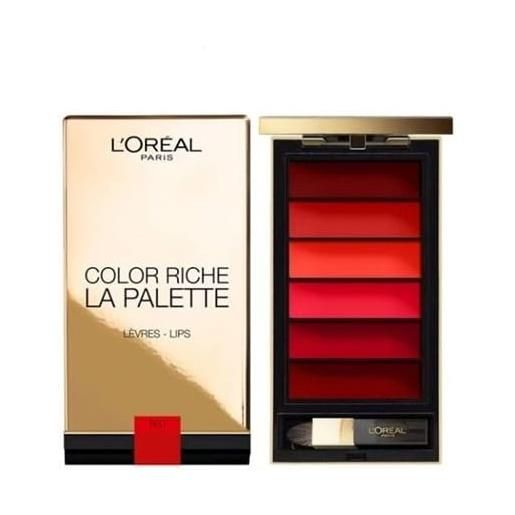 L'Oréal Paris color riche lip palette, 02 rouge