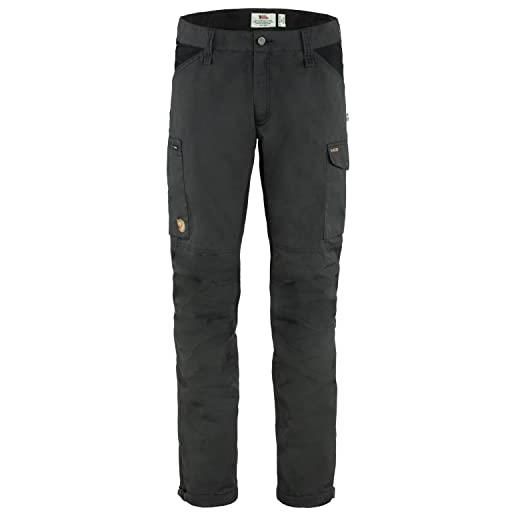 Fjallraven 86550-030-550 kaipak trousers m pantaloncini uomo dark grey-black taglia 58/l