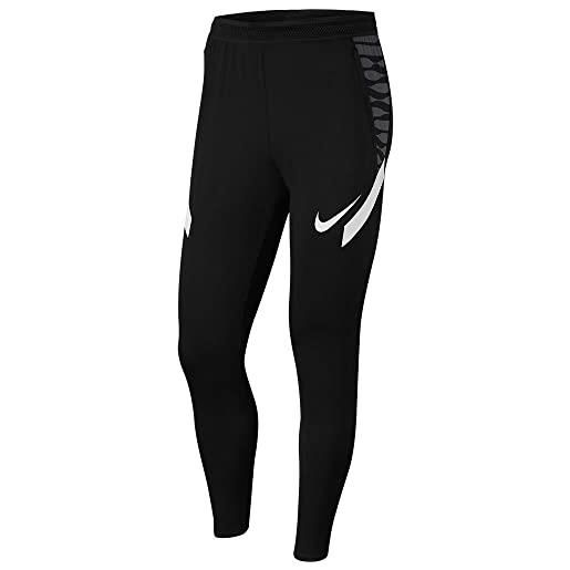 Nike dri-fit strike, pantaloni della tuta uomo, nero/antracite/bianco/bianco, s