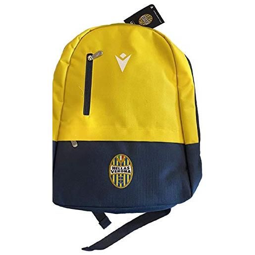 Hellas Verona FC hvrz, zaino ufficiale 2019/20 unisex adulto, giallo/blu, unica
