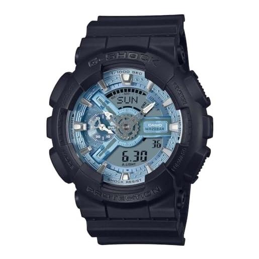 Casio g-shock ga-110cd-1a2er orologio da uomo, blu, ga-110cd-1a2er-amzuk