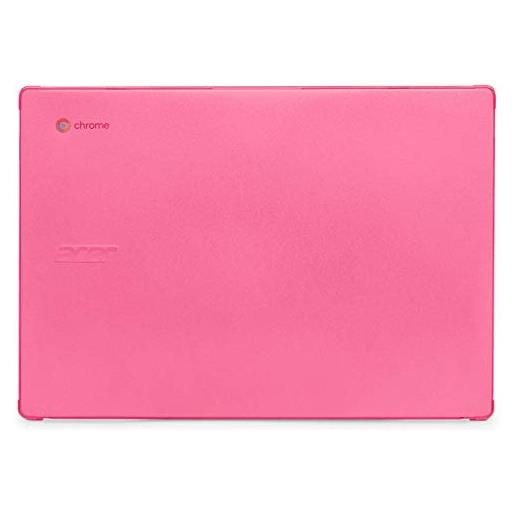 mCover custodia compatibile solo con acer chromebook 314 cb314-1h / c933 / c933t series (non adatta per altri modelli acer) - rosa