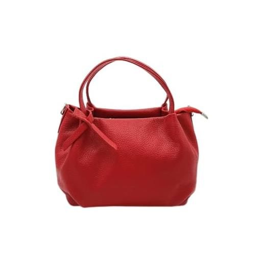 Puccio Pucci trlbc100269, borsa di pelle womens, rosso, 28x19x13 cm